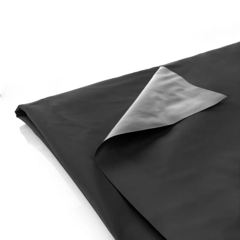 Vinyl-Bettlaken 180 x 220 cm - Schwarz – Bild 3