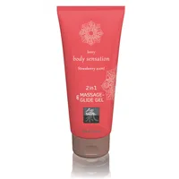 Shiatsu »Erdbeere« 2 in 1 Massage- und Gleitgel 200ml Shiatsu »Erdbeere« 2 in 1 Massage- und Gleitgel 200ml