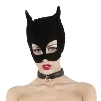 Kopfmaske schwarz Kopfmaske schwarz