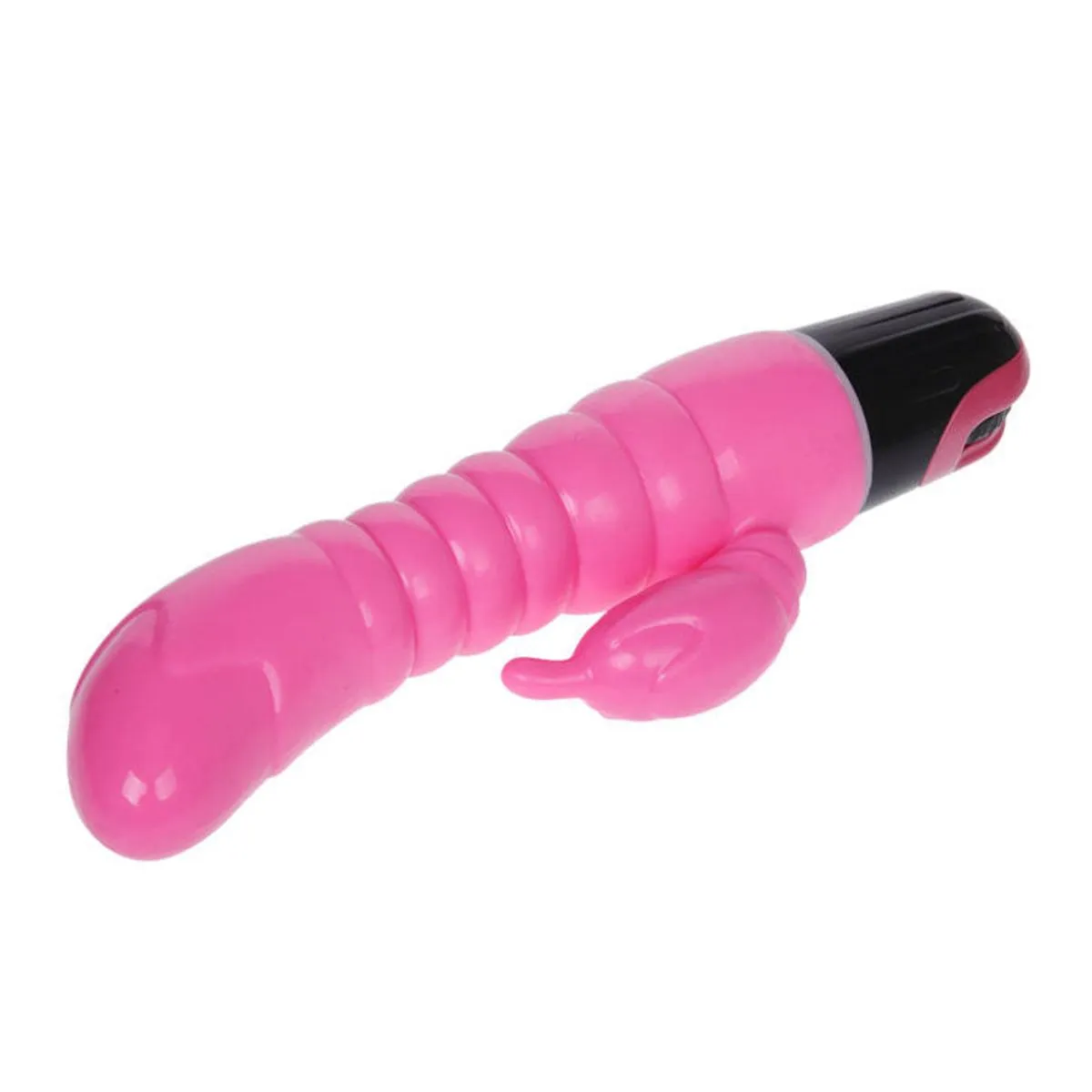Rabbitvibrator mit Rillen am Schaft – Bild 5
