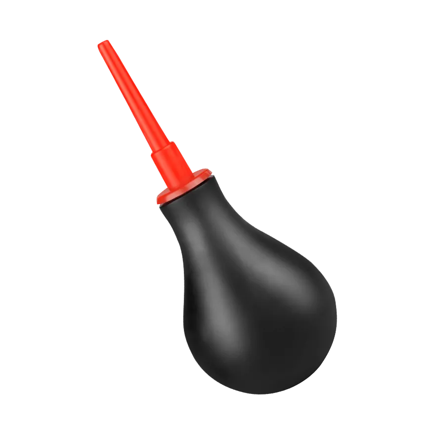 Analdusche mit Aufsatz, 2 Teile, 17,5 cm Analdusche mit Aufsatz, 2 Teile, 17,5 cm