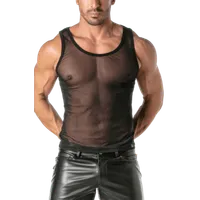 Tanktop Mesh schwarz Tanktop Mesh schwarz