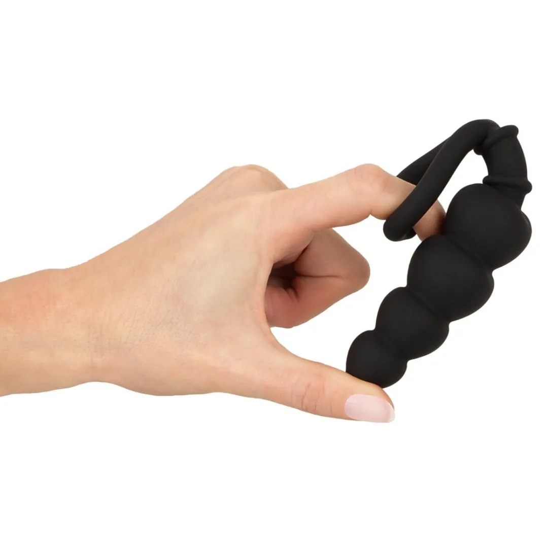 Analstab im Kugeldesign mit Griff in Herzform – Bild 5