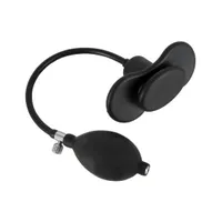 Mundknebel aus Silikon mit Latex-Pumpball Mundknebel aus Silikon mit Latex-Pumpball