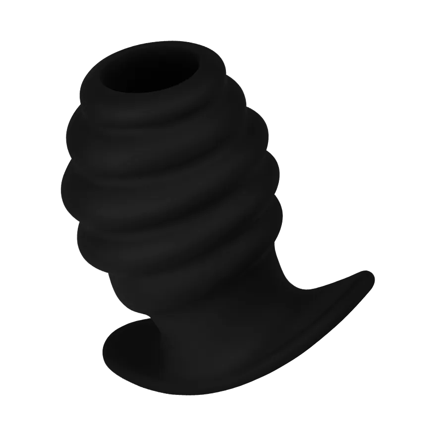 Strukturierter Analplug mit Tunnel L, 10 cm Strukturierter Analplug mit Tunnel L, 10 cm