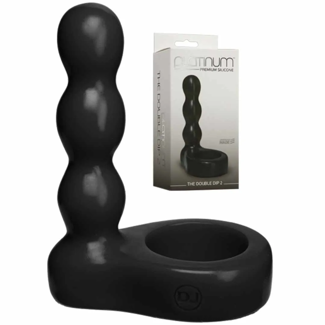 Plug mit Penisirng "The Double Dip 2" – Bild 3