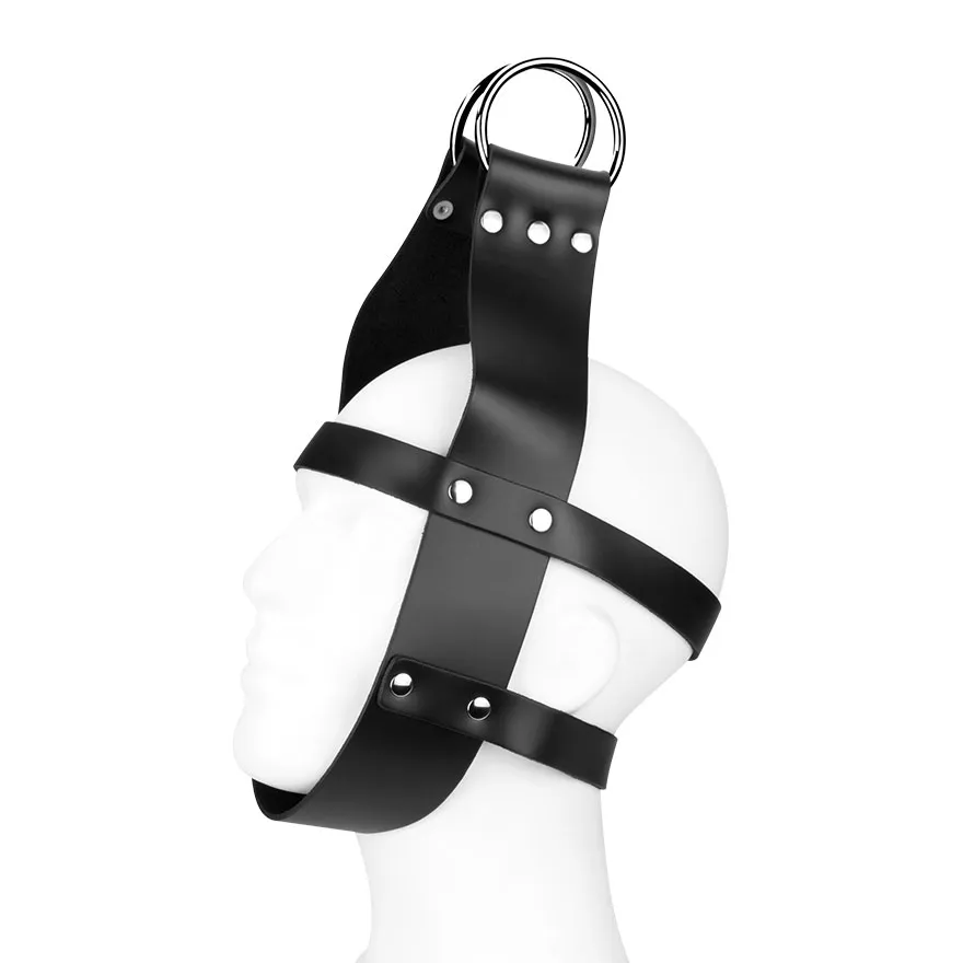 Aufhänge-Maske aus Leder Aufhänge-Maske aus Leder