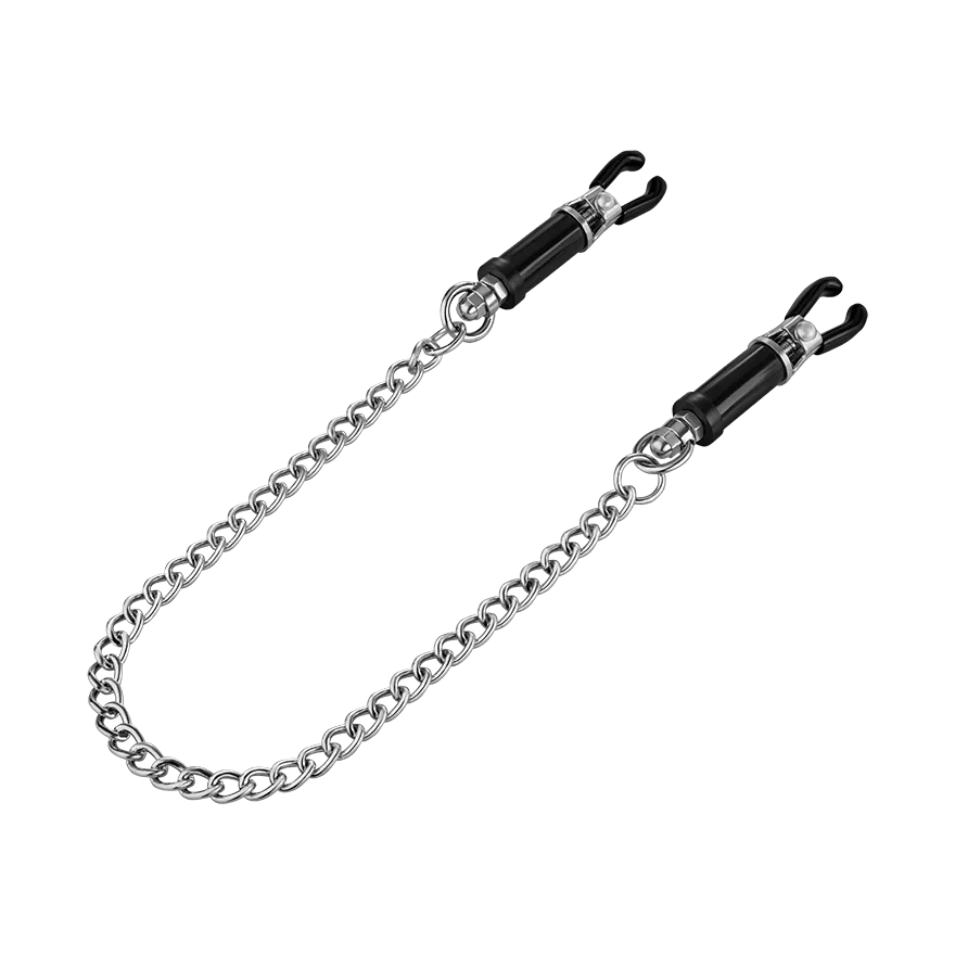 Verstellbare Brustklammern mit Kette Verstellbare Brustklammern mit Kette