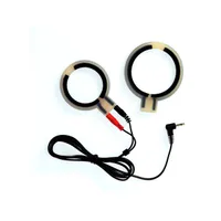 Elektro-Sex: Penisringe-Set (rund), bipolar Elektro-Sex: Penisringe-Set (rund), bipolar