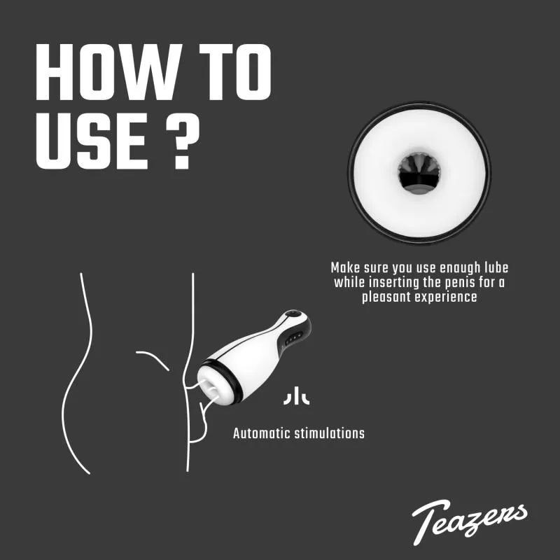 Teazers »Blow my Mind« Masturbator mit Vibration – Bild 5