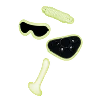Glow in the Dark - Strap-On Set, 4-teilig Glow in the Dark - Strap-On Set, 4-teilig