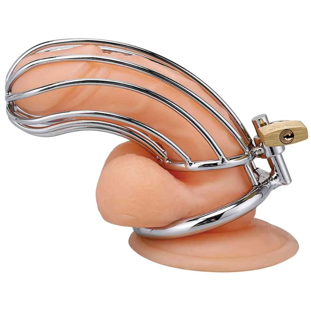 Metall Peniskäfig "Banana" – Bild 3