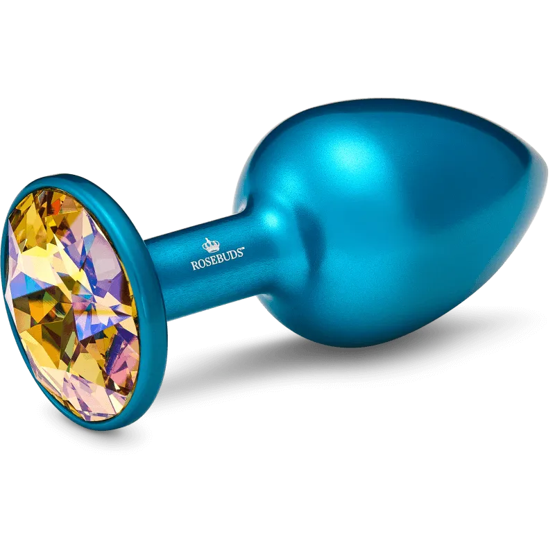 Rosebuds™ - Medium Alu Blue Crystal – Bild 2