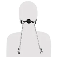 Deluxe Knebel an Nippelklemmen Deluxe Knebel an Nippelklemmen