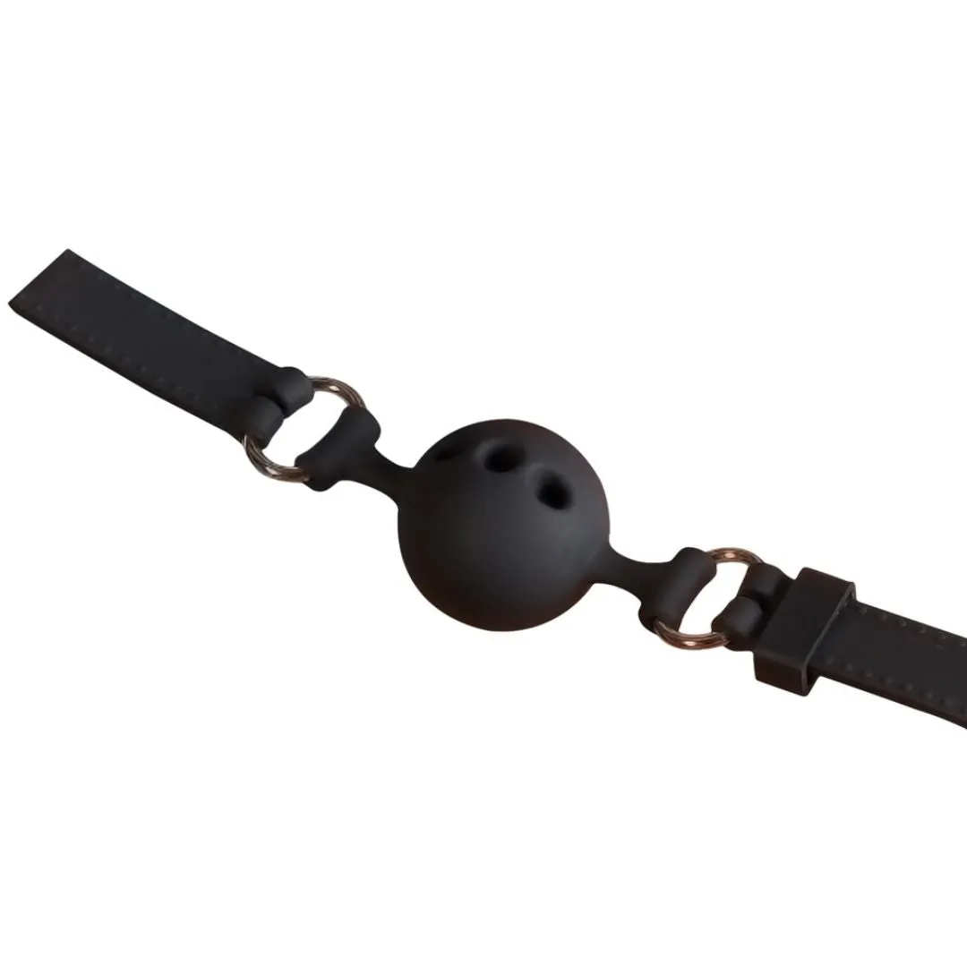 Ballknebel mit Luftlöchern aus Silikon Ballknebel mit Luftlöchern aus Silikon