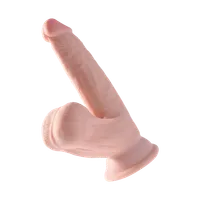 6 Inch Triple Density Cock With Swinging Balls, 19,5 cm 6 Inch Triple Density Cock With Swinging Balls, 19,5 cm