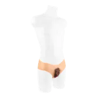 Silikon-Vaginahose mit Schambehaarung Silikon-Vaginahose mit Schambehaarung