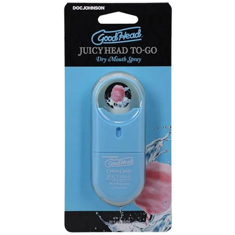 Doc Johnson - GoodHead Juicy Head Dry Mouth Spray ToGo - Zuckerwatte - 9 ml – Bild 3