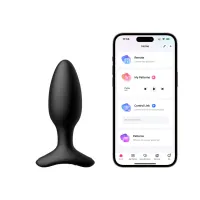 Lovense - Hush 2 Vibrationsbuttplug Mit App - Schwarz Lovense - Hush 2 Vibrationsbuttplug Mit App - Schwarz