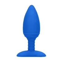 Elegance Glow: Vibro-Analplug mit Wärmefunktion, blau Elegance Glow: Vibro-Analplug mit Wärmefunktion, blau