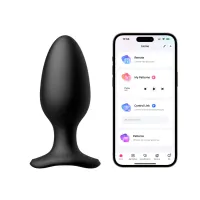 Lovense - Hush 2 Vibrationsbuttplug Mit App - Schwarz Lovense - Hush 2 Vibrationsbuttplug Mit App - Schwarz