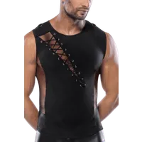 Shirt mit Netz und Schnürung Shirt mit Netz und Schnürung