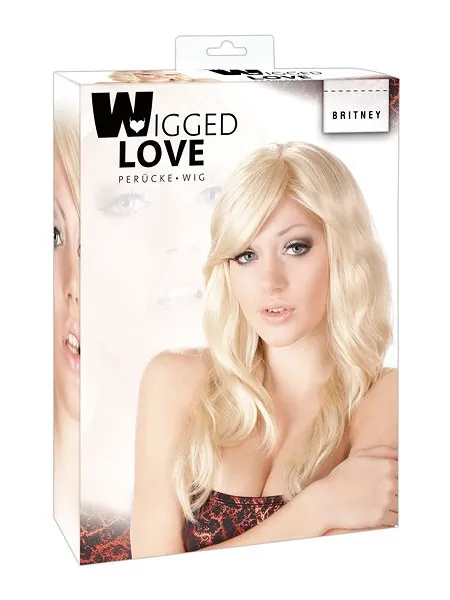 Perücke: Britney, blond Perücke: Britney, blond