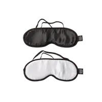 2 gepolsterte Satin-Augenmasken - Shades of Grey 2 gepolsterte Satin-Augenmasken - Shades of Grey