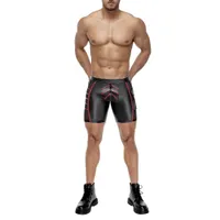 Shorts im 2-farbigen Mattlook mit Netzeinsätzen Shorts im 2-farbigen Mattlook mit Netzeinsätzen