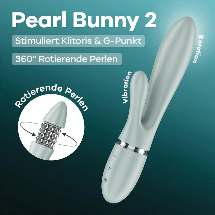 Satisfyer ‘Pearl Bunny 2’, 21 cm Satisfyer ‘Pearl Bunny 2’, 21 cm