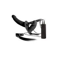 Double Thruster: Vibro-Strap-On, schwarz Double Thruster: Vibro-Strap-On, schwarz