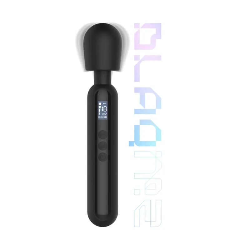 BLAQ - Digitaler Wand Vibrator - Schwarz – Bild 3