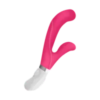 Aufladbarer Design-Rabbit aus Silikon, 20,5 cm Aufladbarer Design-Rabbit aus Silikon, 20,5 cm