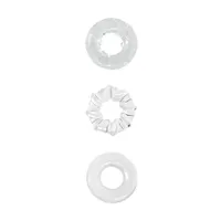 Renegade Dyno Rings: Penisring 3er Set, transparent Renegade Dyno Rings: Penisring 3er Set, transparent