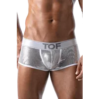 Herren Boxershorts weiß silber Herren Boxershorts weiß silber
