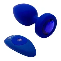 Vibrating Jewel Plug - L/XL, 11,5 cm Vibrating Jewel Plug - L/XL, 11,5 cm