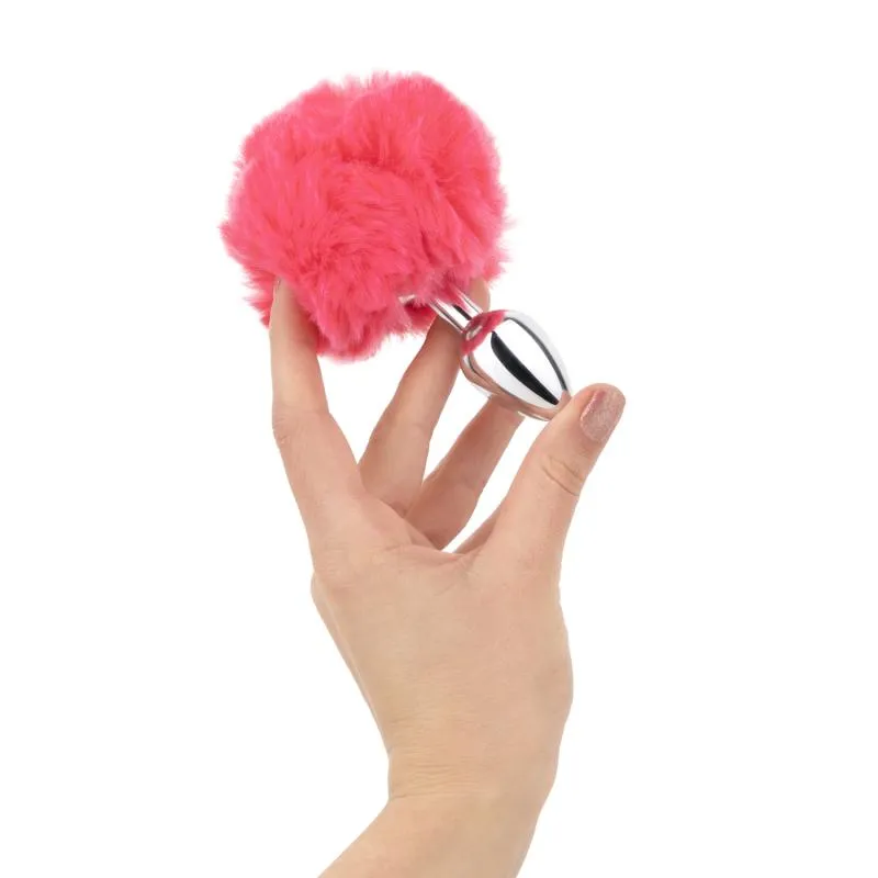 Fox Tail Aluminum Plug - Rosa – Bild 4