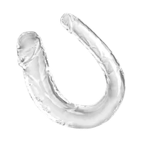 King Cock Clear - Medium Double Trouble, 34 cm King Cock Clear - Medium Double Trouble, 34 cm
