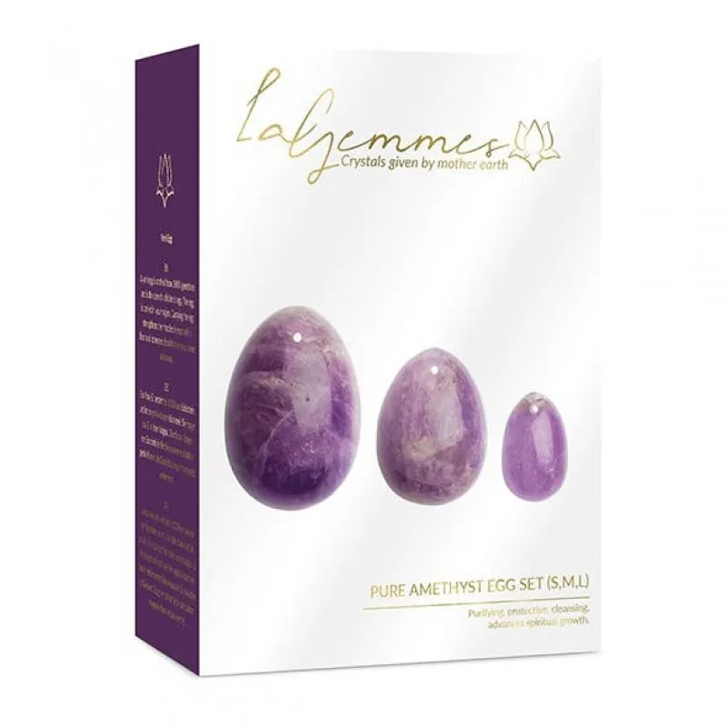 La Gemmes »Amethyst« Yoni-Ei Set – Bild 5
