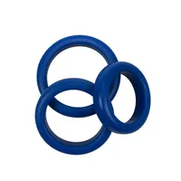 Blue Mate: Penisringe-Set, blau Blue Mate: Penisringe-Set, blau