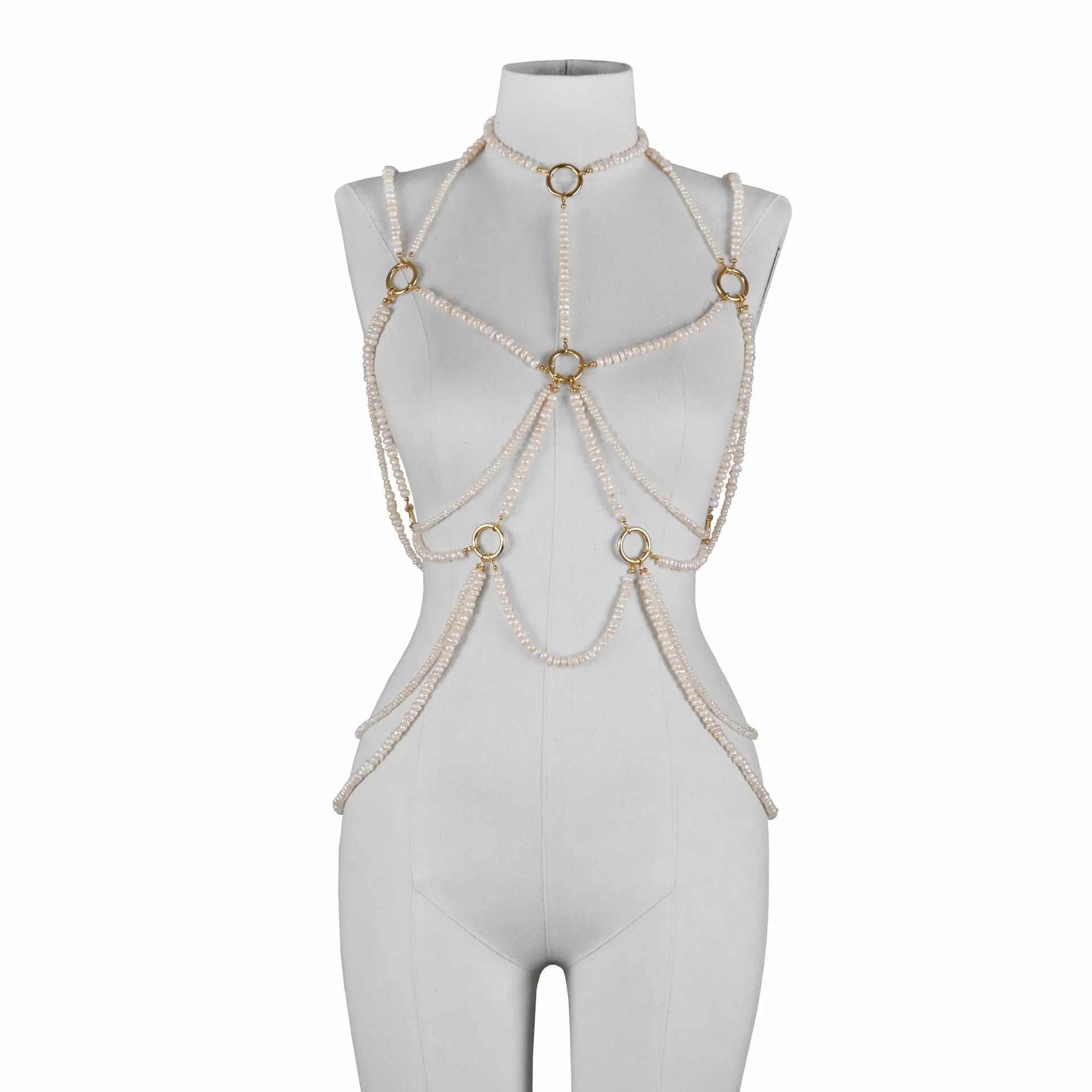 Elif Domanic - Karmel Perlengeschirr Größe M Elif Domanic - Karmel Perlengeschirr Größe M