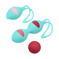 Silikon-Liebeskugel-Set, 3,5 cm Silikon-Liebeskugel-Set, 3,5 cm