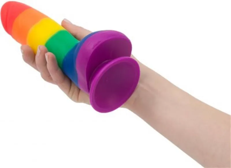 Addiction - Justin Rainbow Silikondildo - 19 cm – Bild 4