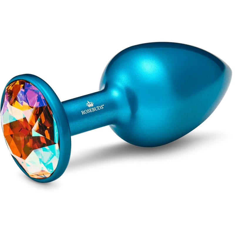 Rosebuds™ - Medium Alu Blue Crystal – Bild 2