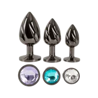 spiralförmiges Analplug Trio Metall spiralförmiges Analplug Trio Metall