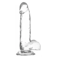 Crystal Addiction - Transparenter Dildo - 19 cm Crystal Addiction - Transparenter Dildo - 19 cm