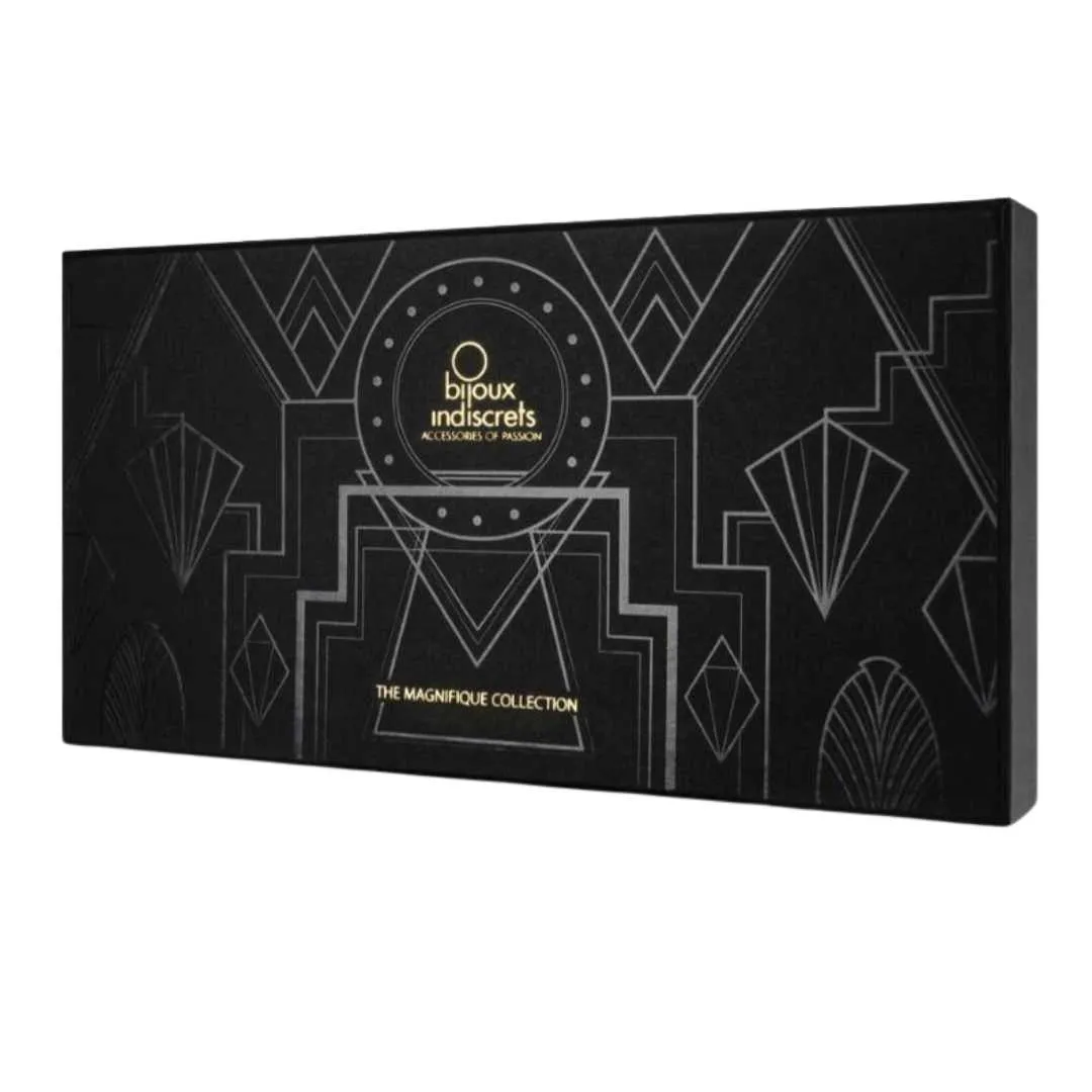 Lange goldene Halskette mit Peitsche – Bild 4