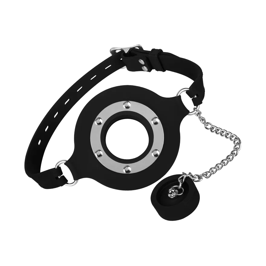 Knebelring mit Stöpsel Knebelring mit Stöpsel