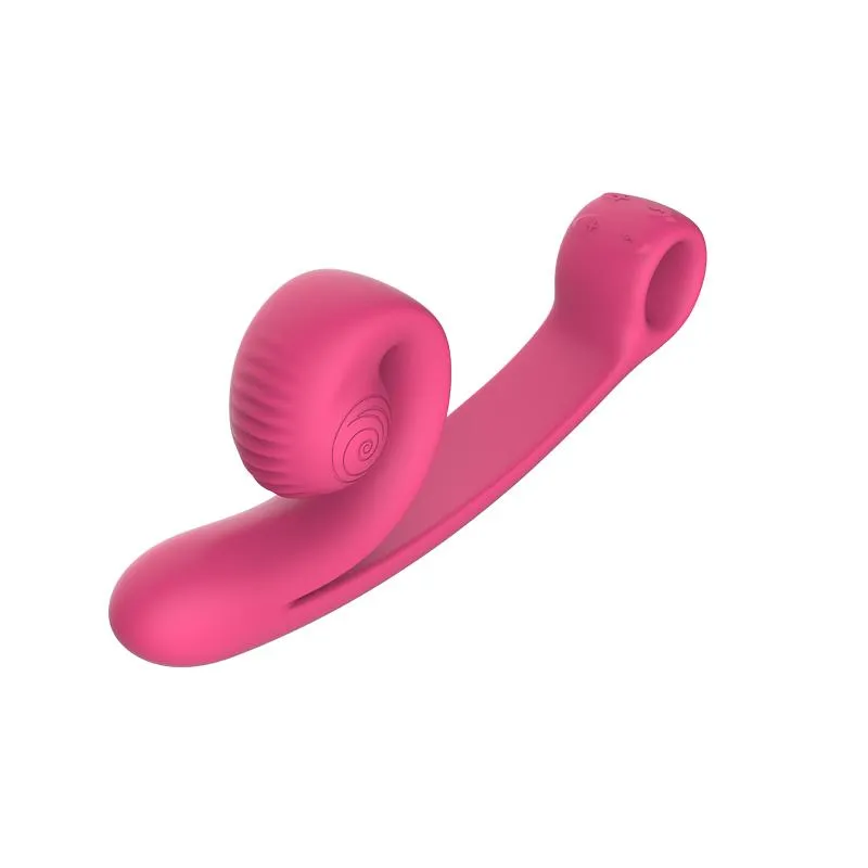 Snail Vibe Curve Duo Vibrator - Rosa – Bild 2
