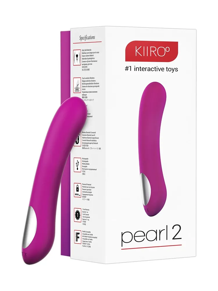 Kiiroo Pearl 2: Vibrator, lila Kiiroo Pearl 2: Vibrator, lila